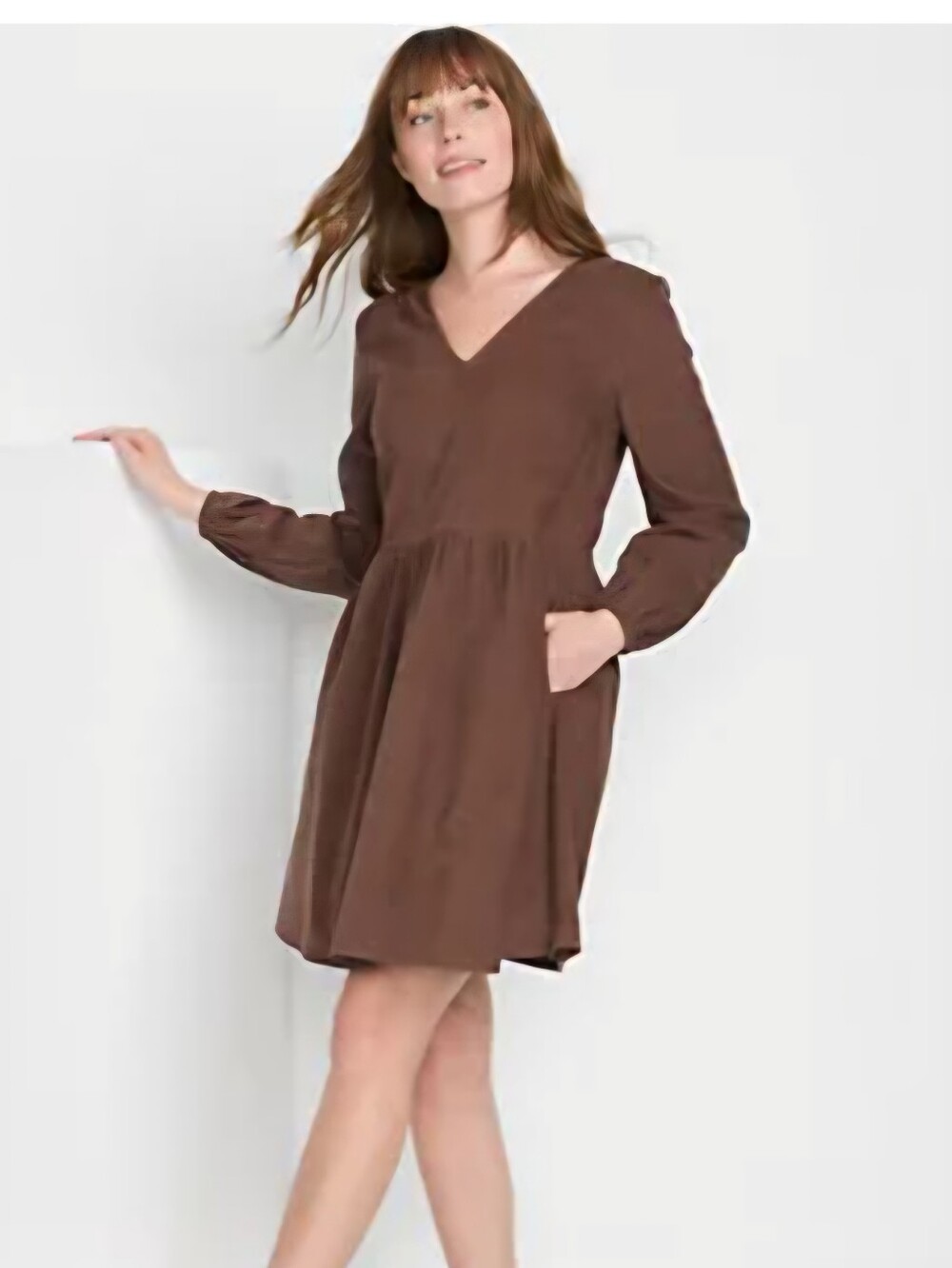 NWOT Lands' End Corduroy Dress